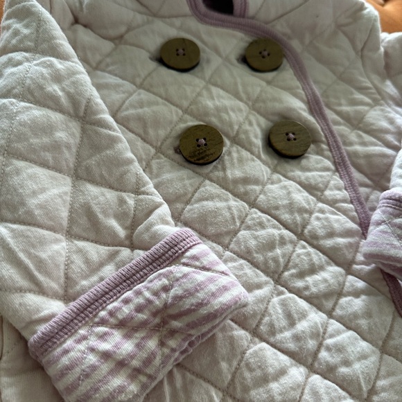 ❤️$10 FLASH SALE❤️ Burt’s Bees Quilted Jacket 6-9M - Picture 4 of 4